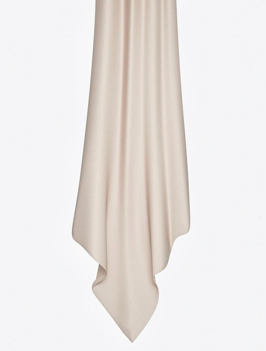 Hijab en jersey premium crème
